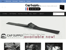 Tablet Screenshot of capsupplyco.com